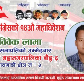 बौद्ध इकाइ सभापतिका उम्मेदवार विवेक लामालाई जिताउन लागि परे नेताहरु, ८० जना प्रतिनिधि आउँदा क्षेत्र नं ३ मै हलचल हुन सक्ने