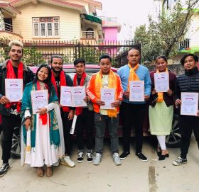 बाबु सेन्चुरी बने नृत्य निर्देशक संघ गोकर्णेश्वरको सभापति