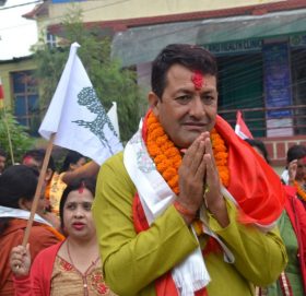 काठमाडौं गोकर्णेश्वर मेयरमा भारी मतले कांग्रेसका दिपक रिसालको विजय