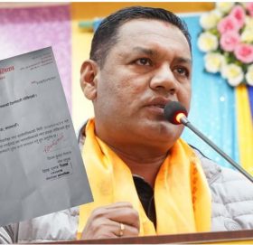 गोकर्णेश्वर नगरपालिका नगर प्रवक्ताको ताज नारायण सुवेदीलाइ