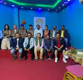 गैर आवासिय नेपाली संघ बेलायतका अध्यक्ष सुनिल खडकालाई कतारमा स्वागत