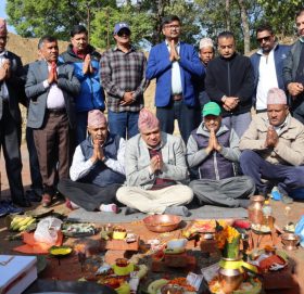कगेश्वरीमा ३ हजार घरधुरी लाभान्वित हुने ६० करोडको खानेपानी आयोजना शिलान्यास 