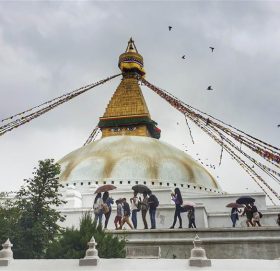 कोरोनको कारण बन्द गरिएको बौद्धनाथको प्रवेशद्वार खुल्ला गरिएको छ