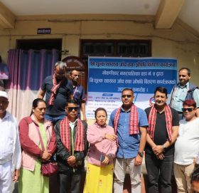 जोरपाटीमा निशुल्क स्वास्थ्य जाँच र औषधि वितरण