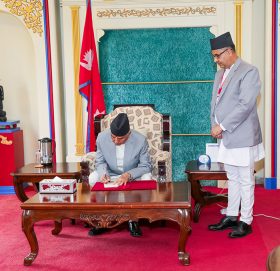 राष्ट्रपतिबाट मिटरब्याज सम्बन्धी विधेयक  प्रमाणीकरण