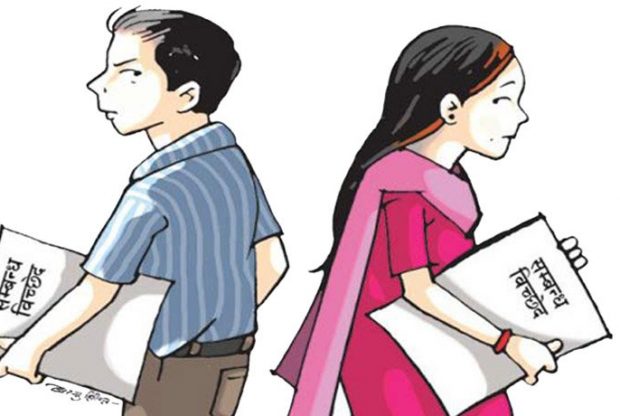 औंलाले गन्न सकिने सम्बन्ध विच्छेदको मुद्दा अहिले अदालतमा ओइरो, वर्षमा झण्डै ४० हजार