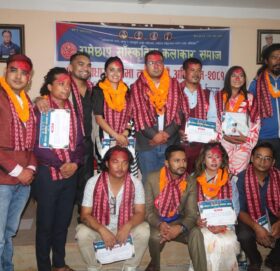 उत्तम पौडेलको नेतृत्वमा रामेछाप सांस्कृतिक कलाकार समाजले नयाँ कार्यसमिति पायो, को को भए हेर्नुहोस