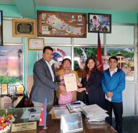 बिन प्रोजेक्टसंग समन्वयन गरि पर्यावरण मैत्री भवन बनाउन गोकर्णेश्वर नगरपालिका लाग्ने