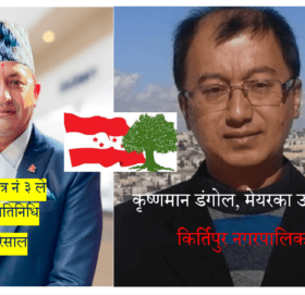 किर्तिपुर नगरपालिकाको लागि काँग्रेस काठमाडौँ क्षेत्र नं ३ ले दिपक रिसाललाइ प्रतिनिधि बनायो